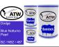 Preview: Dodge, Blue Notturno Pearl, BZ / NBZ / 487: 500ml Lackdose + 500ml Klarlack + 250ml Härter - Set, von ATW Autoteile West.